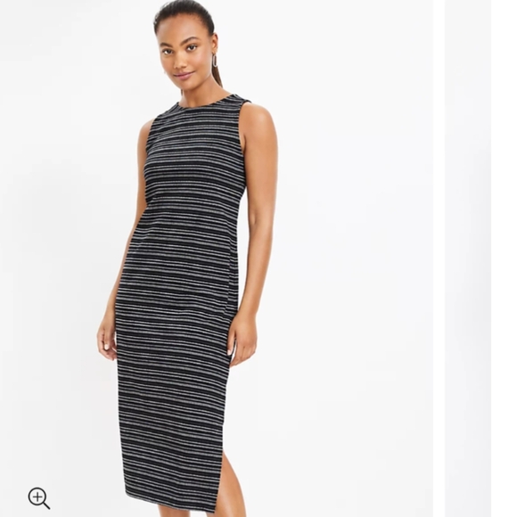 Loft Petite Midi Dress - Picture 1 of 7